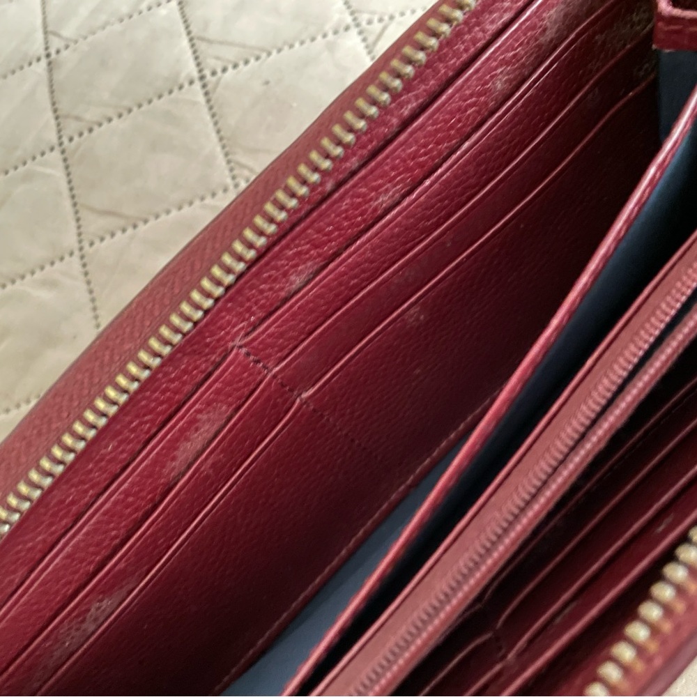 Cole Haan Burgundy Wallet - Picture 5 of 8